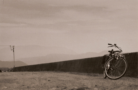 Bike, Lake Biwa, Japan, 1989