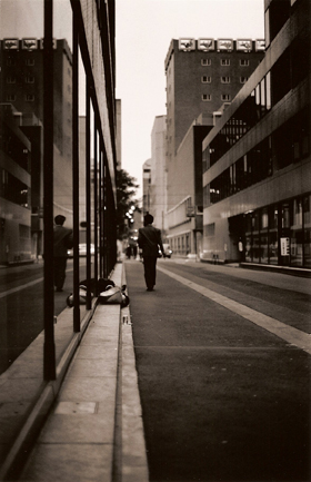 City street, Nagoya, Japan, 1989